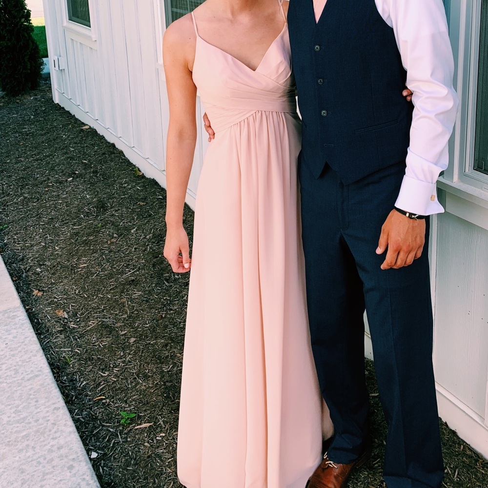 SORELLA VITA Blush Pink Bridesmaid Dress